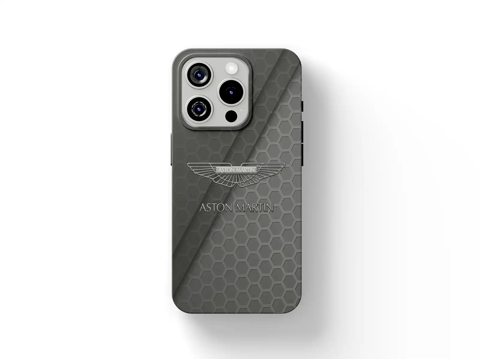 Aston Martin Custodia Smartphone Look Moderno Minimal